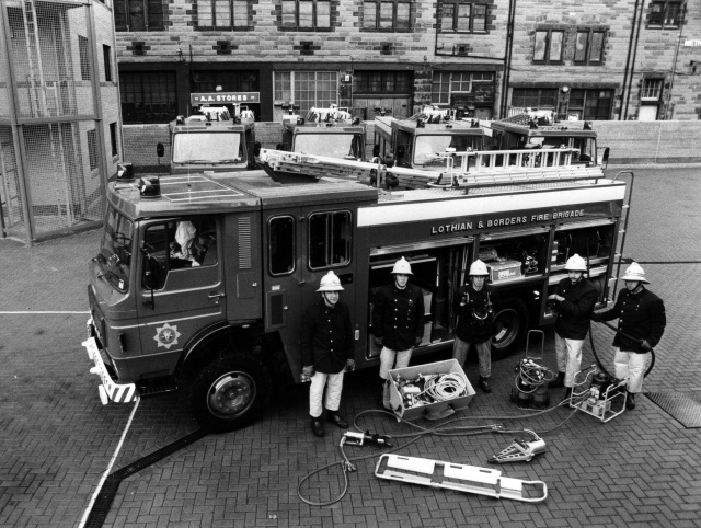 Tollcross fire station - 1986(ish)